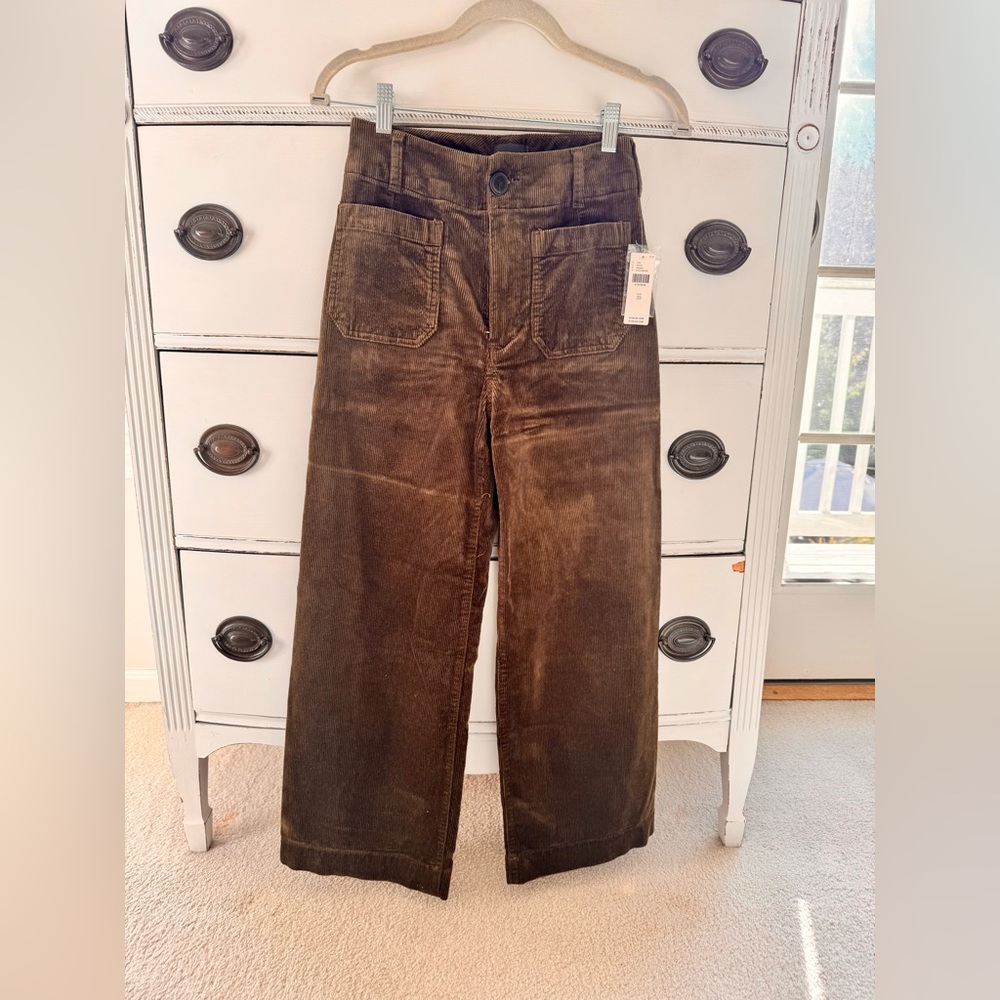 Maeve Collette Brown Corduroy Pants